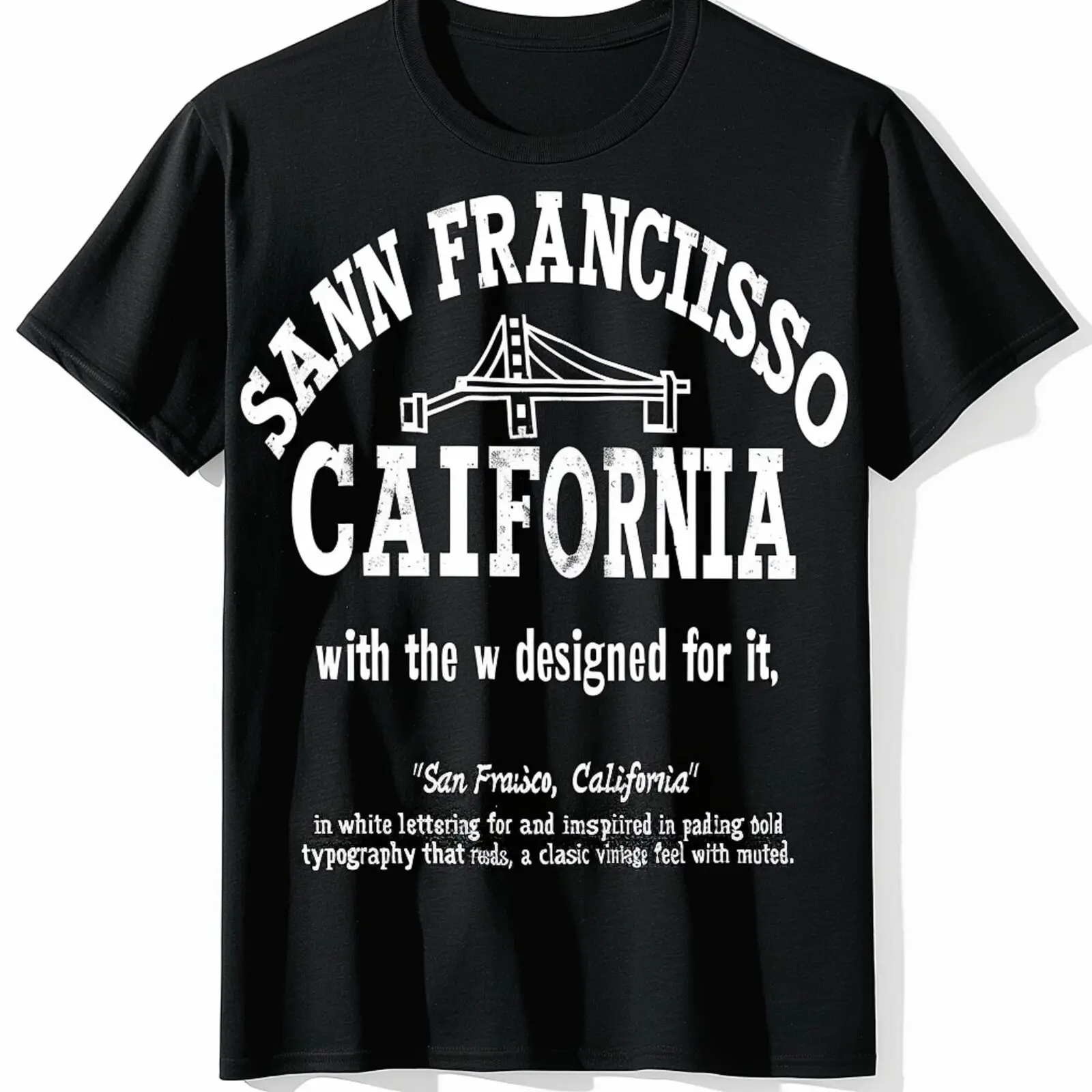 Score a Home Run with Our RetroInspired San California TShirt