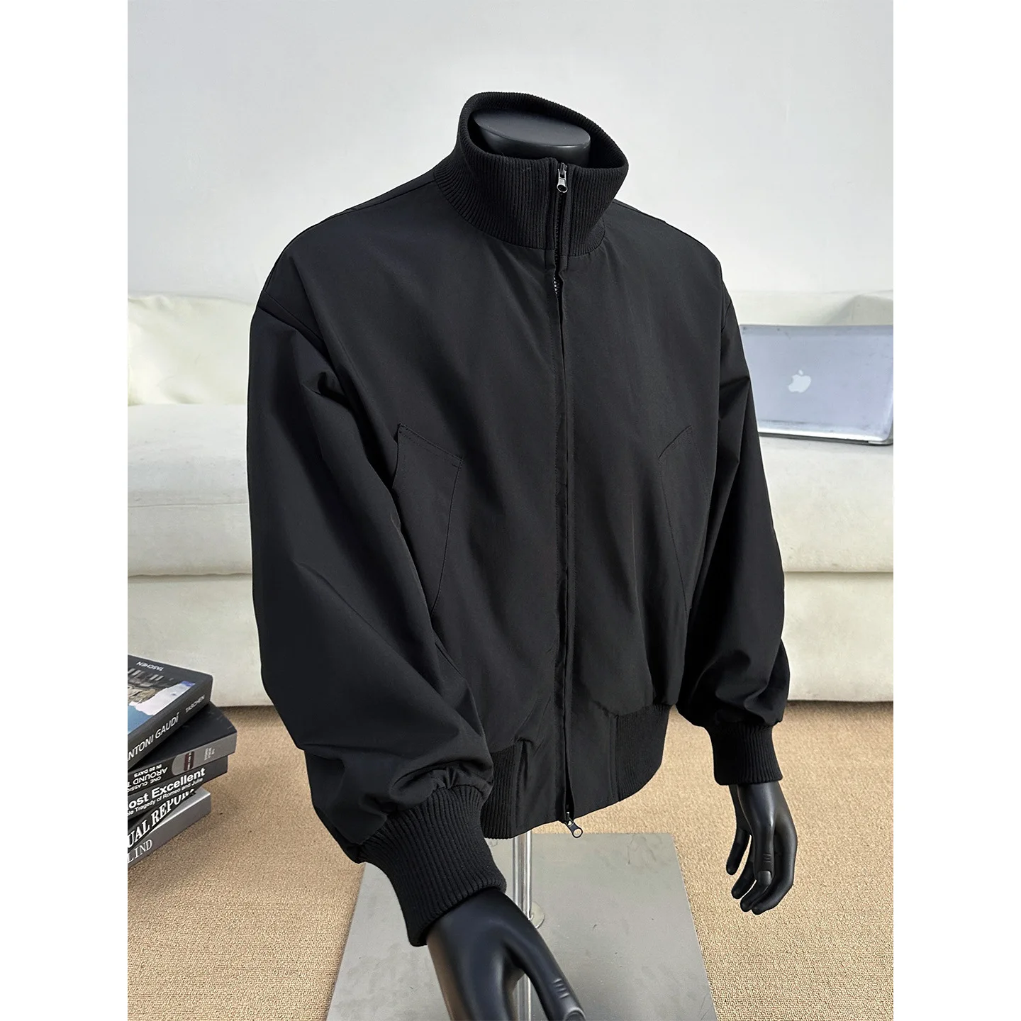 

Мужская бейсбольная куртка Cleanfit Bomber Jaet, осенняя мода, брендовая уличная бейсбольная куртка свободного покроя, легкий вес цвета