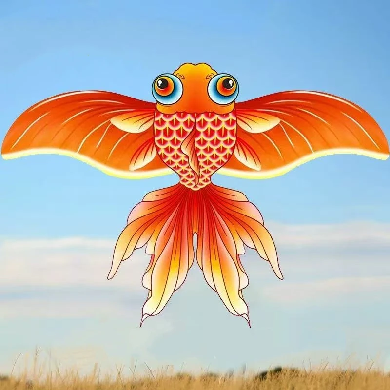 Aquilone per bambini lenza da pesca volante aquiloni in PE Giocattoli da esterno vento aquilone in plastica aquiloni da spiaggia linea farfalla aquilone serpente koi weifang aquilone