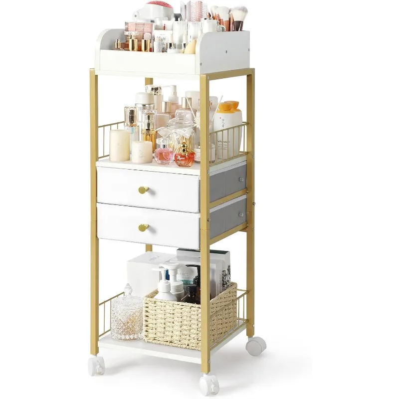 Makeup Organizer, Floor Skincare Organizers Make Up Organizers and Storage with Drawers