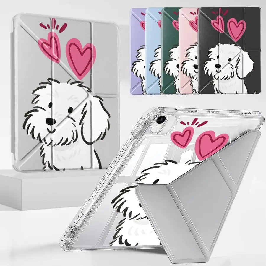 

Чехол-подставка Y-Fold для планшетов iPad Pro 2025, Pro 11-го, 10-го, 9-го, 8-го, 7-го поколений, 12.9 дюймов, Air 4, 5, M3, M2, 1, 2, M4, 11 дюймов, Mini 6, 7 Love