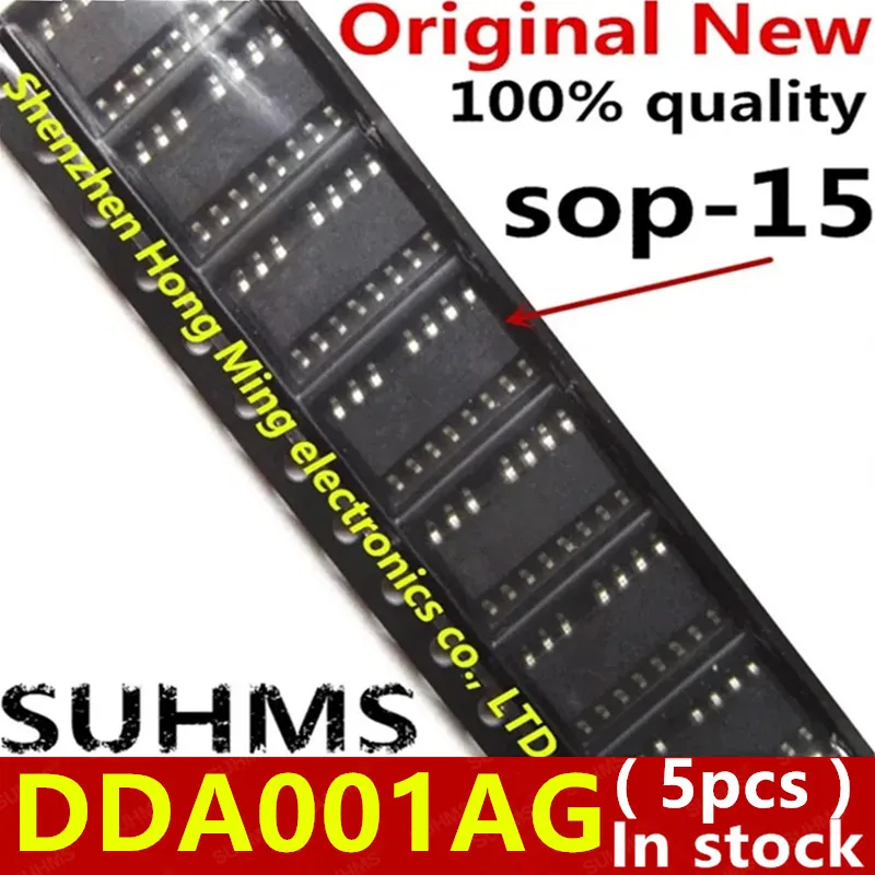 

(5piece)100% New DDA001AG DDA001 DDA001A SOP-15 Chipset