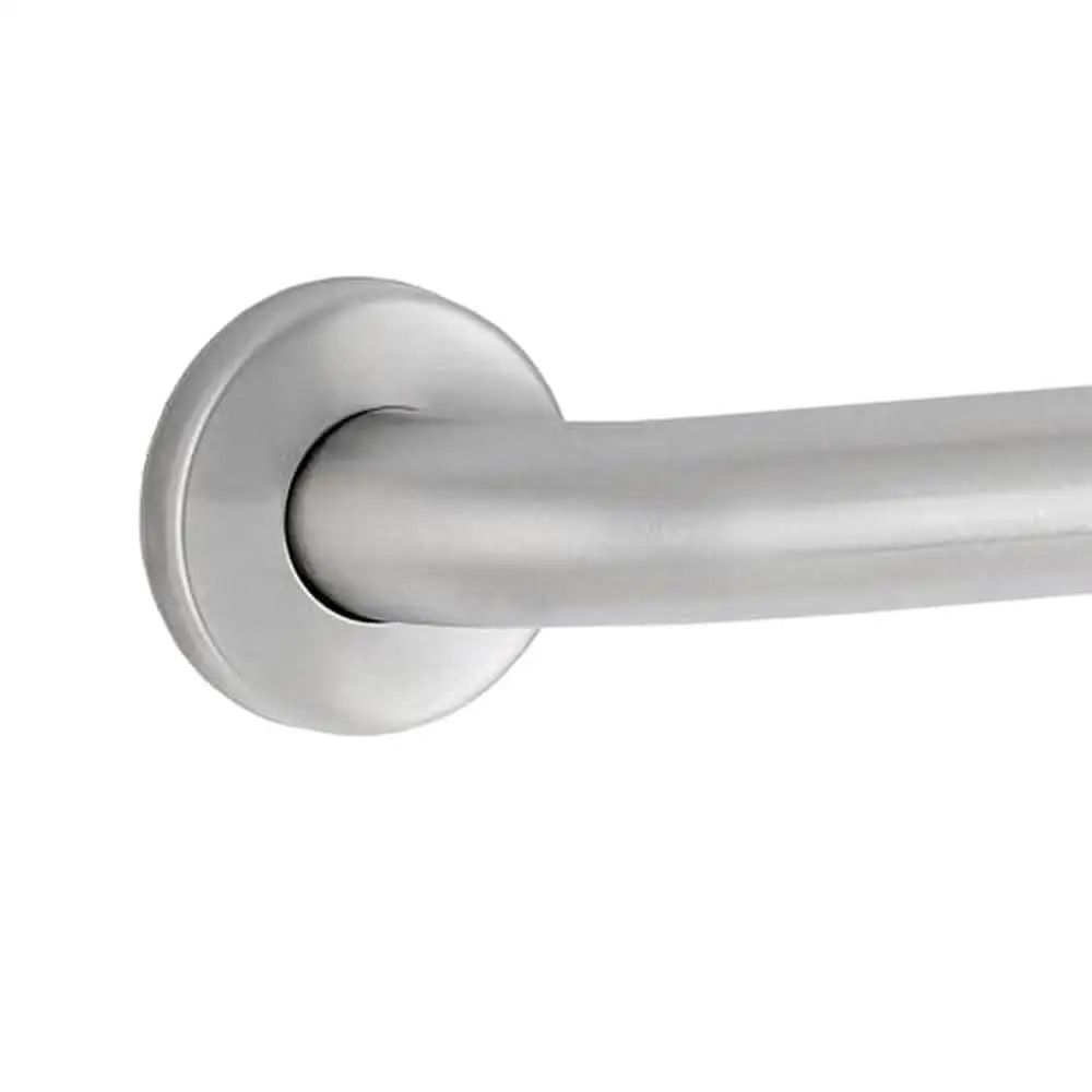 42" Stainless Steel Grab Bar B-6806X42 Slip-Resistant Surface ADA Compliant Concealed Mounting Flanges Heavy-Duty Construction