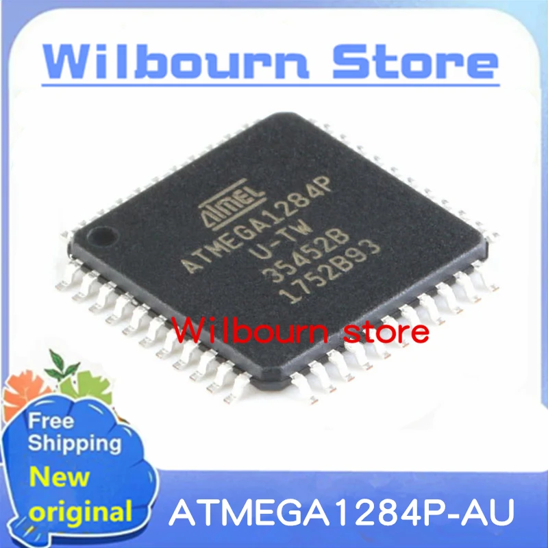 5PCS~20PCS/LOT ATMEGA1284P-AU ATMEGA1284PU-TW ATMEGA1284P TQFP44 Mxsyuan New original