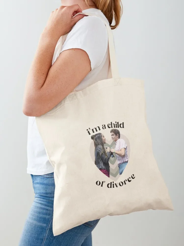 Joshua and Olivia Child of Divorce Tote Bag shopper bag women canvas Portable shopping bag