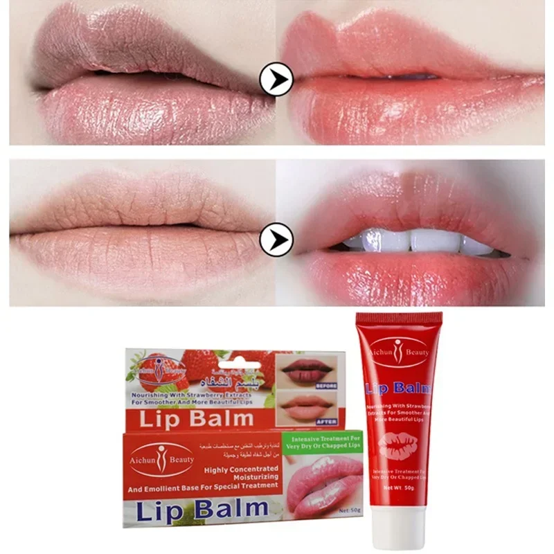 Long-lasting moisturizing, nourishing, moisturizing lips, Soft, anti-cracking and Repairing Lips, Fruit Essence Lip care product