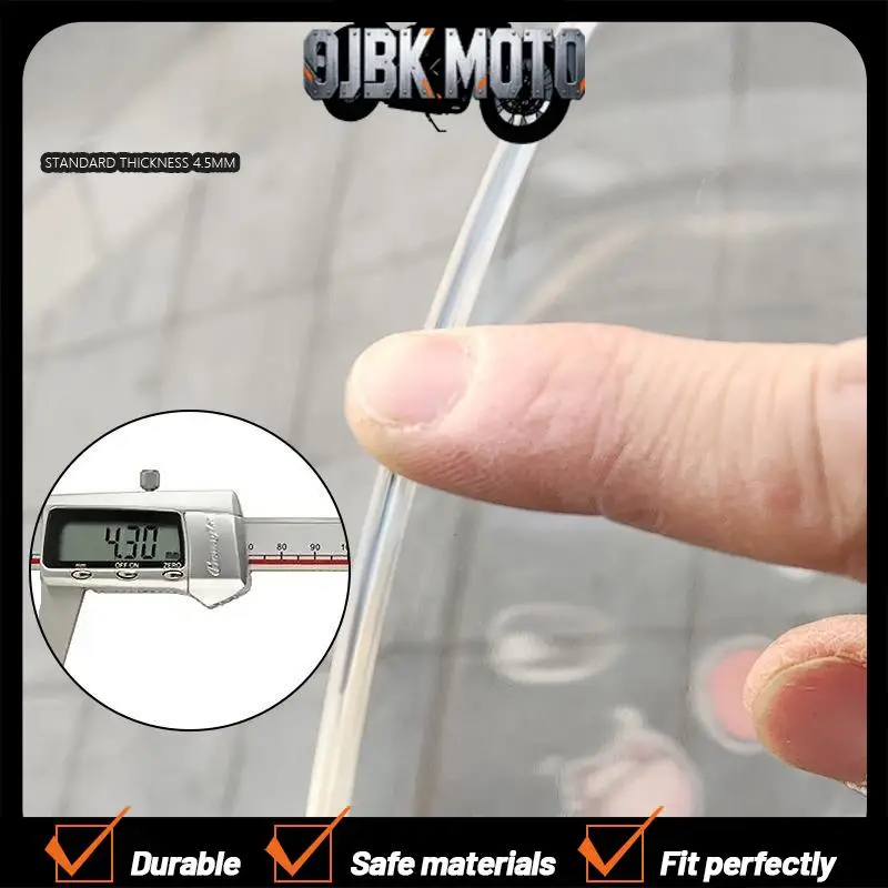 For Kawasaki Motorcycle J300 Front Windshield Glass Modification Heightened Thick Windshield  Wind Deflector Motorcycle J300