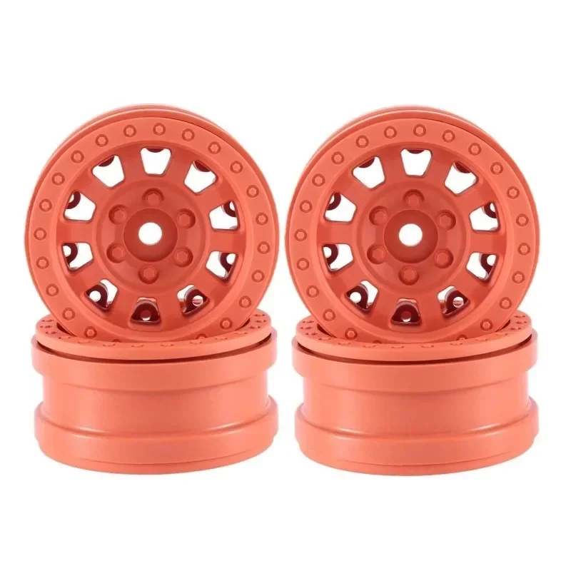 4 SZT. Plastikowe Beadlocki 1.9" Piasta Koła Obręcz Koła do Samochodu RC Crawler 1/10 Axial