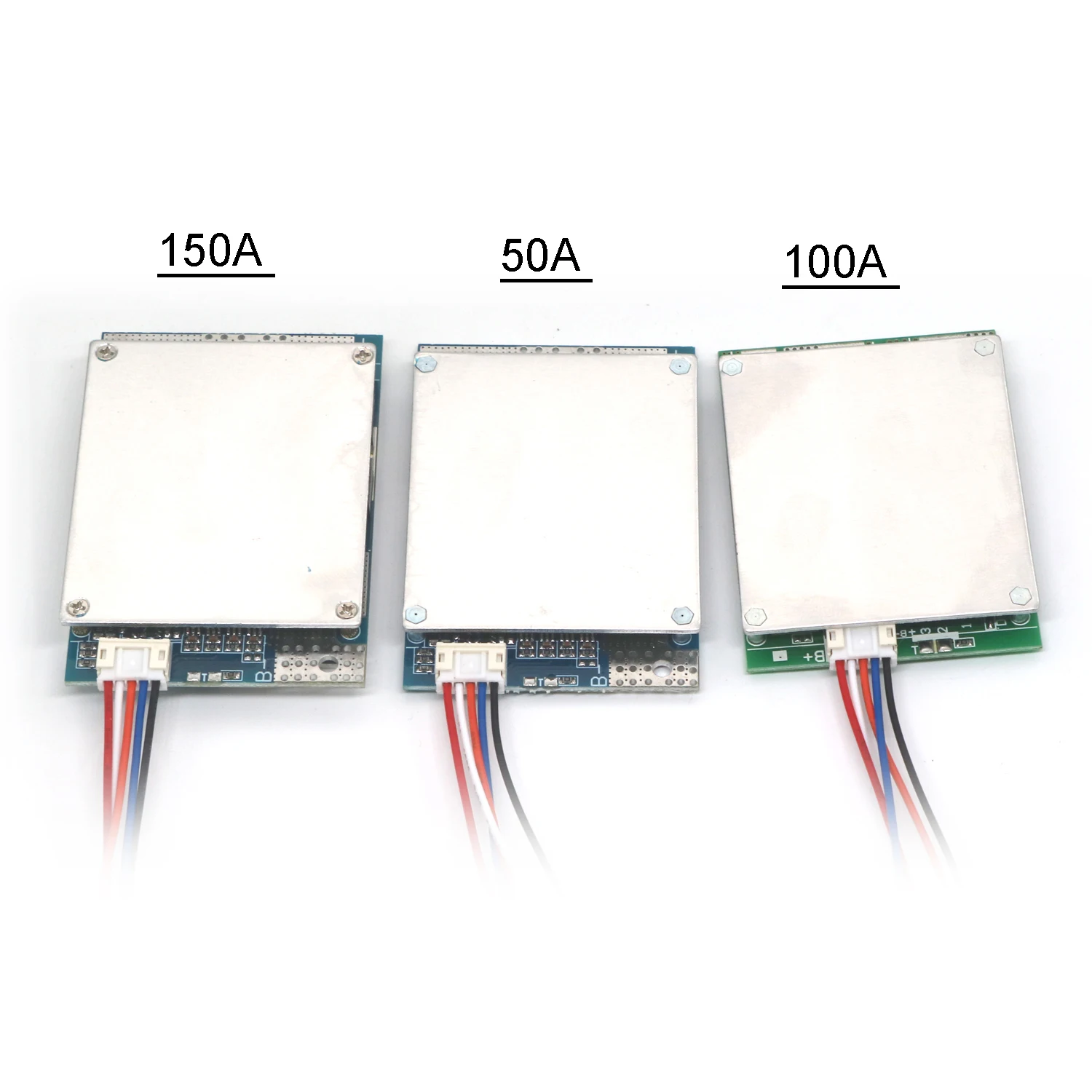 4S 50A 100A 150A 12V Lifepo4 Lithium Battery Protection Board BMS Balance High Current Charging Discharging 4 cell MOS Start car