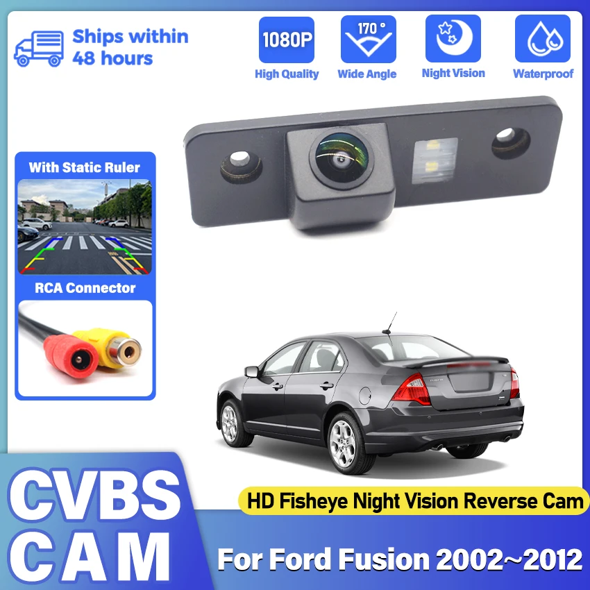 HD CCD High Quality RCA 1080P Car Rear View Camera For Ford Fusion 2002~2007 2008 2009 2010 2011 2012 Backup Parking Camera