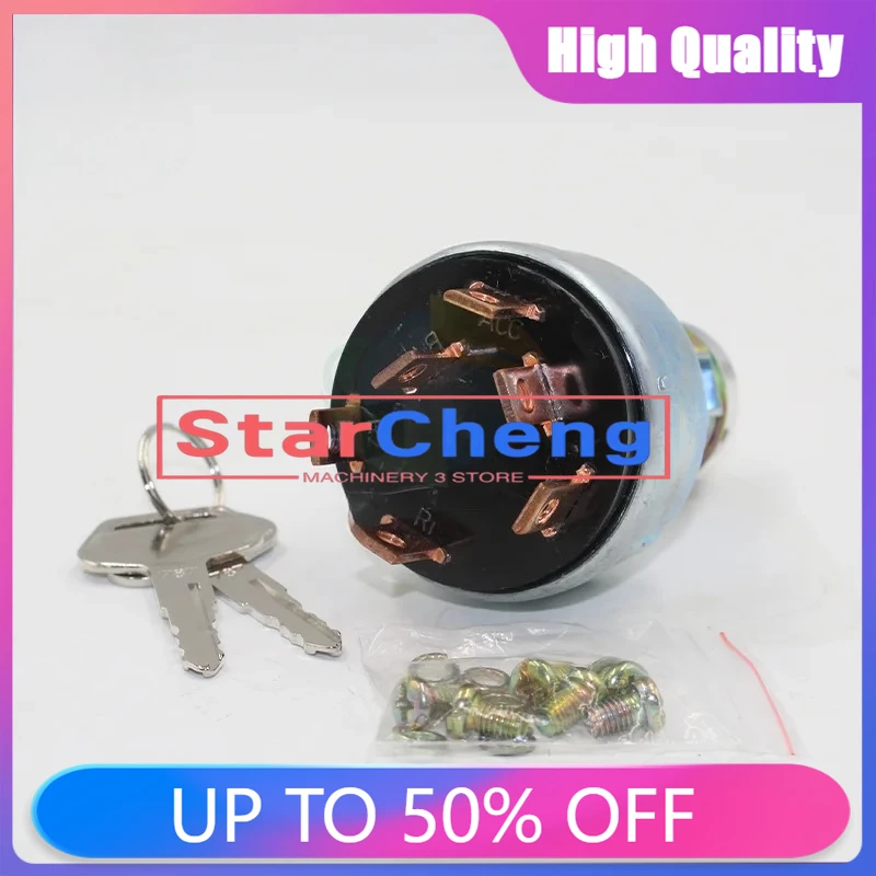 08086-10000 0808610000 08085-10000 08086-20000 08086-30000 HIGH QUALITY IGNITION SWITCH PC200-2 PC200-3 PC200-5 PC200-1