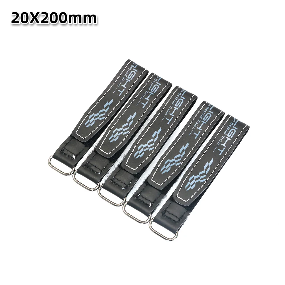5 Stück IFlight 20mm 15mm Breite 500mm 400mm 300mm 250mm 200mm Länge Mikrofaser-Akku-Gurt Rutschfester Gürtel für FPV