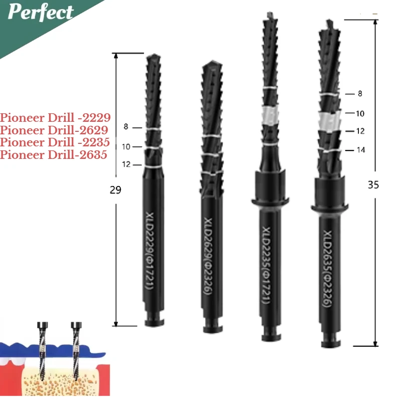 

Dental Cross Cutter Bone Side Cut Drill Implant Graft Bit Dentist Clinic Lab Guide Drill Tool Fit for OSSTEM/Dentium