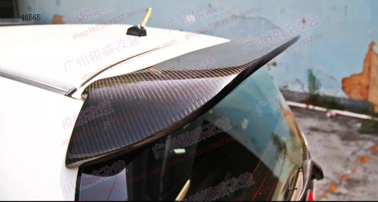 مناسبة لهوندا 09 | 10 | 11 | 12 Fit SPOON Tail/Fit GE6 GE8 ملعقة من ألياف الكربون الذيل العلوي الجناح 2025 #1