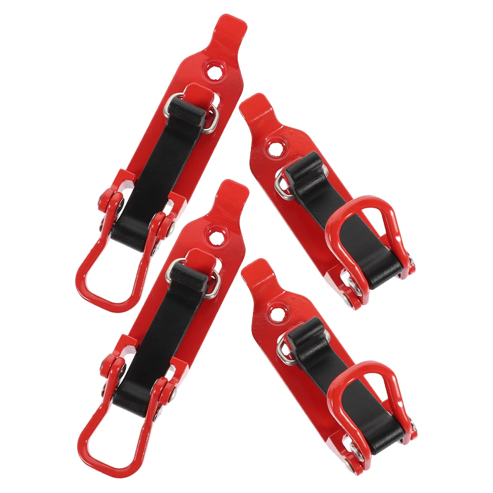 

4Pcs Adjustable Roof Rack Shovel Mount Kit Heavy Duty Folding Metal Clamp for Truck Boat Overlanding Car Accessories Tool Holder