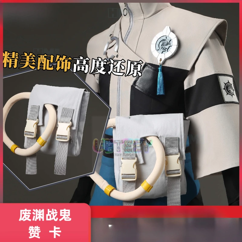 UETEEY COS GACHIAKUTA Abyss Battle Ghost Zanka disfraz de Cosplay conjunto de disfraz de Halloween ropa de Anime Cos