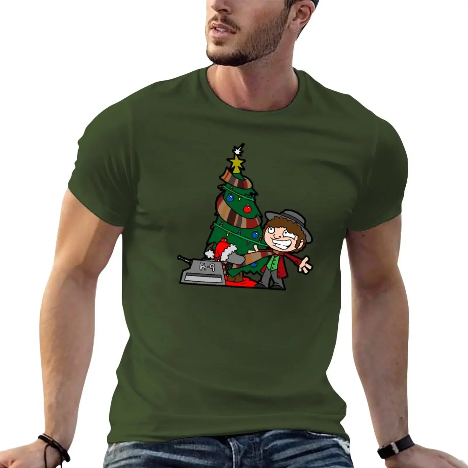 New Christmas Doctor! Christmas! T-Shirt boys white t shirts aesthetic clothes tops T-shirt men