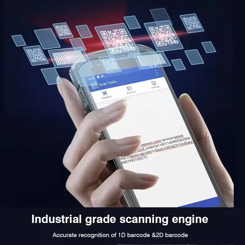 5.5 بوصة Iot محطة محمولة أندرويد 13 6G 64G المساعد الشخصي الرقمي 2D ماسح الباركود IP66 مقاوم للماء وعرة المساعد الشخصي الرقمي