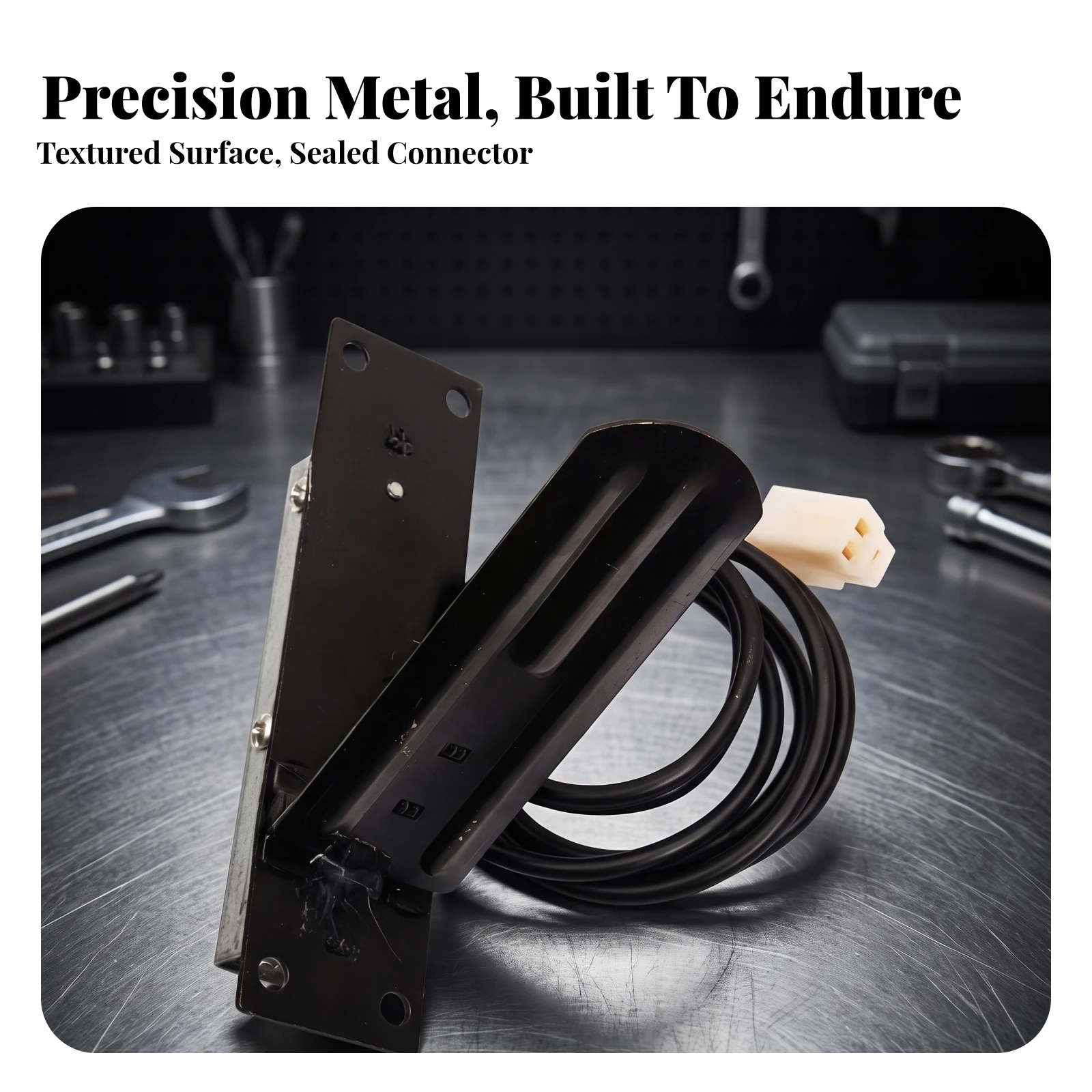 Accelerator Pedal Module Anti-Slip Throttle Pedal Assembly Foot Throttle with Cable Lightweight Rust-Resistant