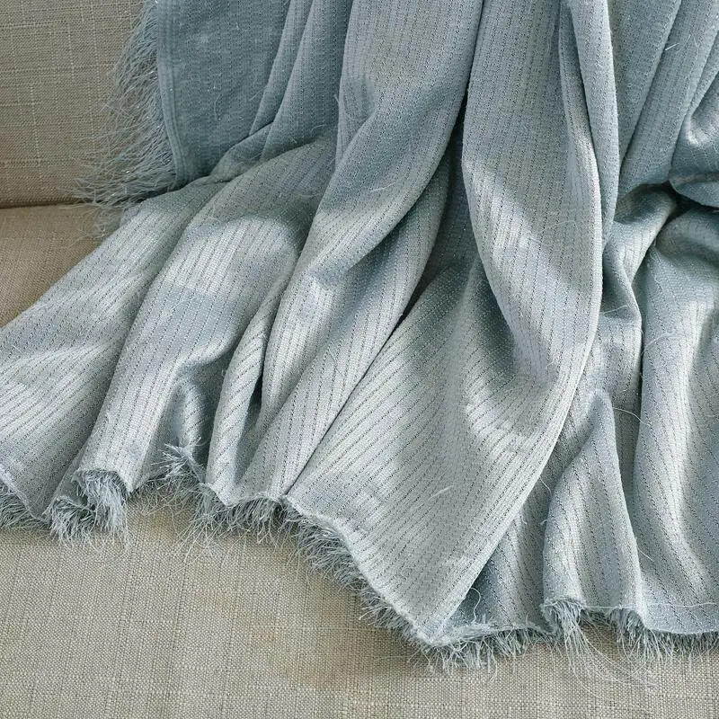 

Cut Flower Fine Thread Sequin Long Feather Fringe Fabric for DIY Sewing Mesh Stage Costumes Clothing Fashion Wholesale Cloth