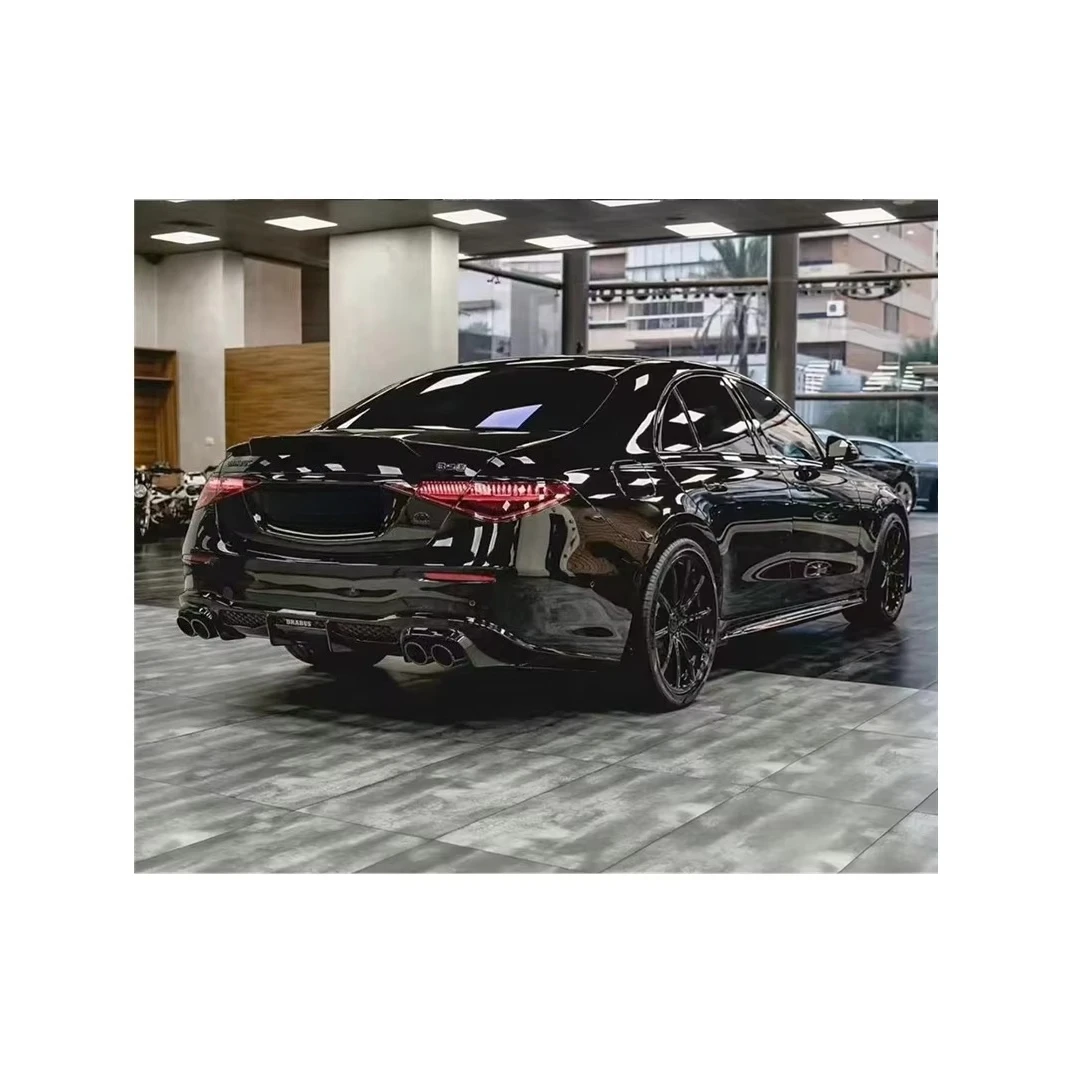 

STLFFor Mercedess Benzs S Class W223 Sport Change to B style Model Body Kit Include Front Lip Rear Diffuser Tail Pipes