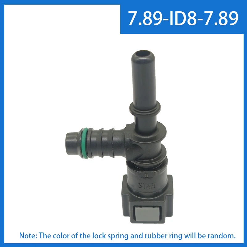 2pcs x 7.89-ID8-7.89 K-Type T-Type Auto Car Fuel Line Hose Quick Release Connector Carburetor Part