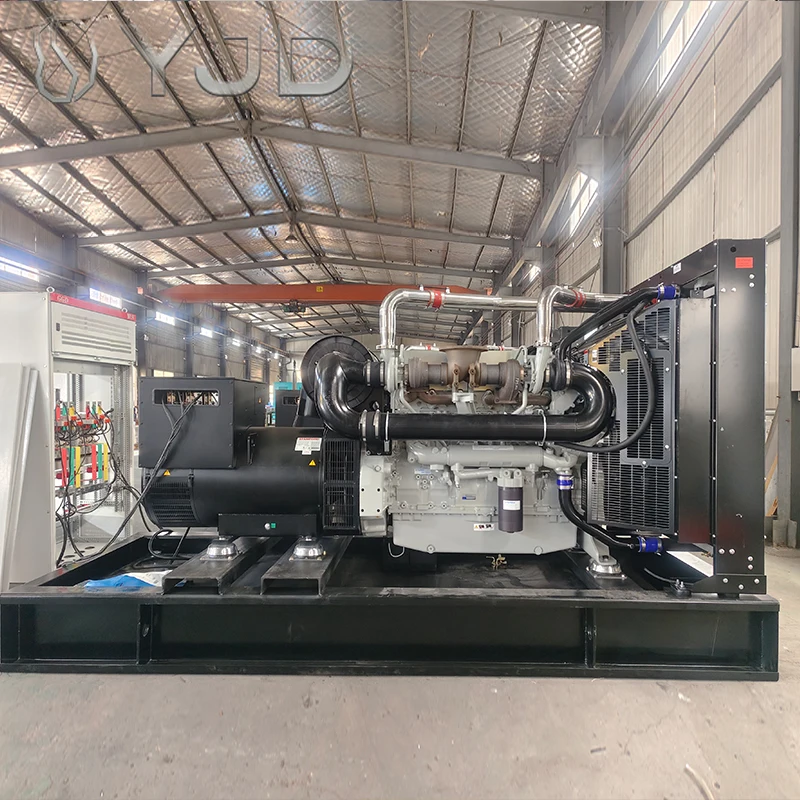 Supplier Low Price Purple 3 Phase 700kva 750kva 1000kva 770kva 850kva 625kva 220/380v Open Frame Type diesel Generator of Price