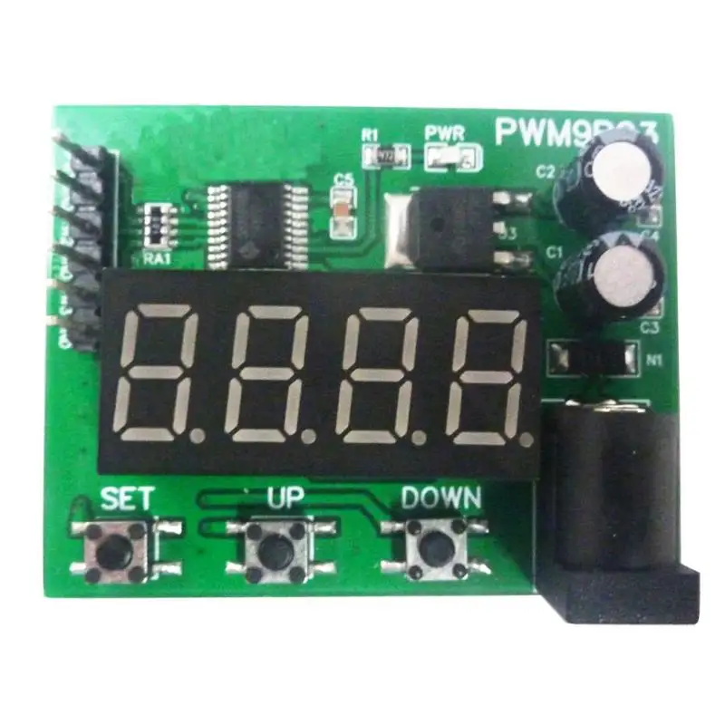 Gerador de sinal de função pwm9b03 3 ch dc 12v 24v pwm 20hz-1mhz ciclo de trabalho de frequência onda quadrada pulso módulo ajustável forma de onda