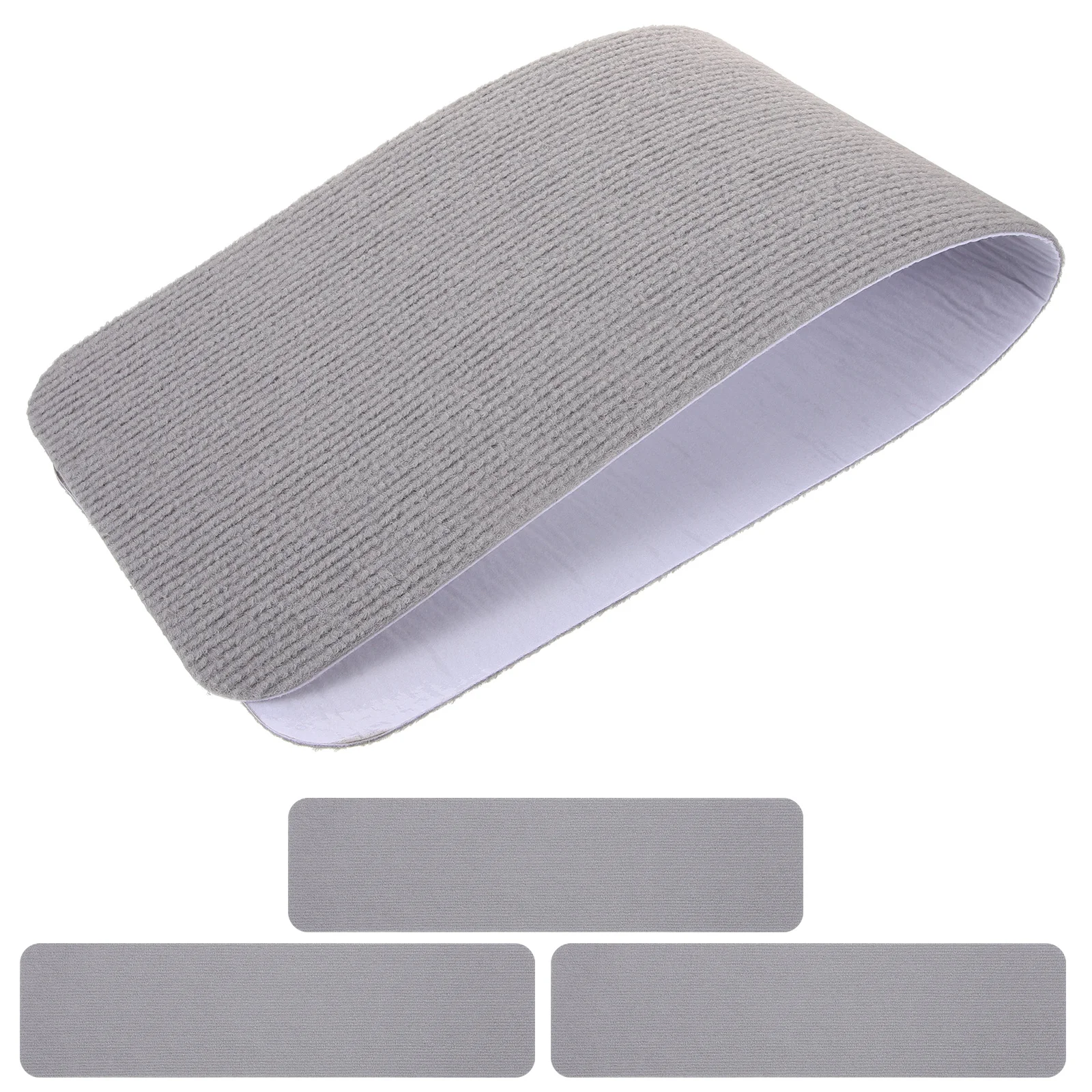 

4pcs Stair Runner Carpet Stair Treads For Wooden Steps Indoor Non-Slip Polyester Staircase Rug Floor Mat Building Tool