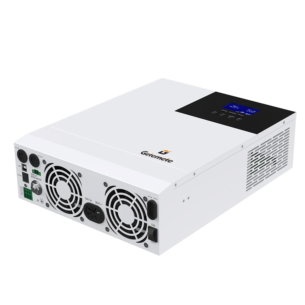 GTMT 3500W Inverter solare ibrido 220V/230V MPPT 80A 3300VA Inverter a onda sinusoidale pura Inverter solare Off-Grid caricabatteria 24V