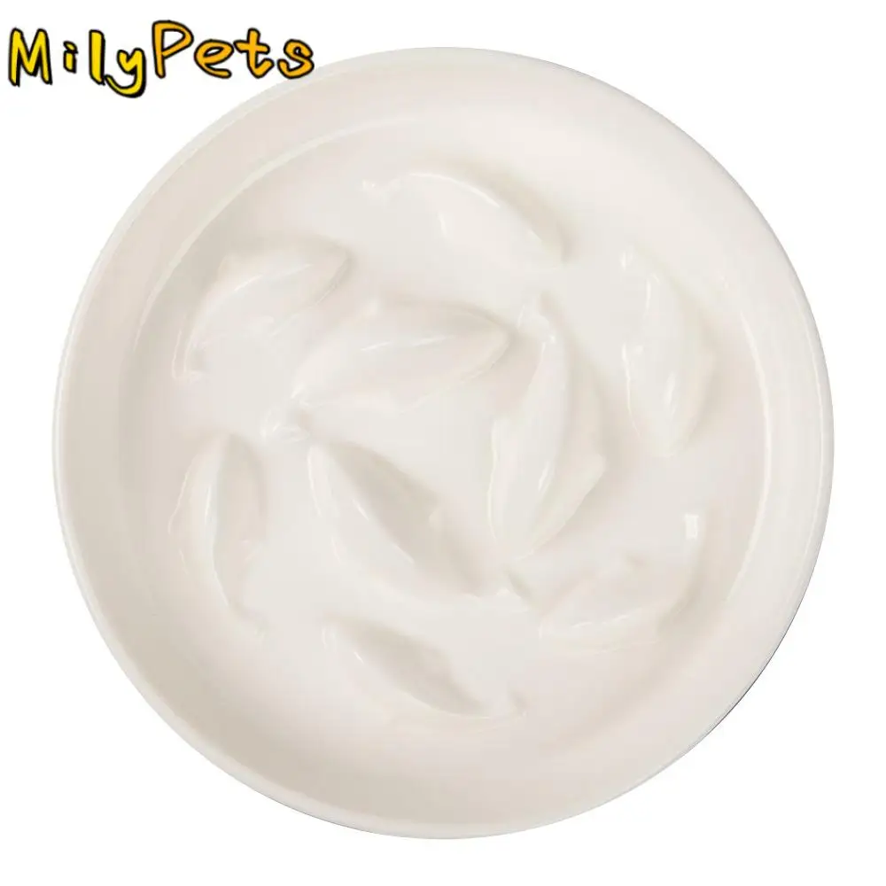 

Wood Stand Raised Cat Bowl Anti-choking Ceramic Slow Feeder Bowl Ergonomic Neck Protection Cat Feeding Bowl Pet Feeding