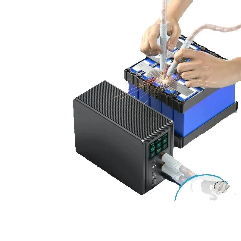 

Hot Sales 1mm Weldable 99 Gear Adjustable Portable Spot Welder Machine with LCD Screen for Phone Repair Battery Pack Welding