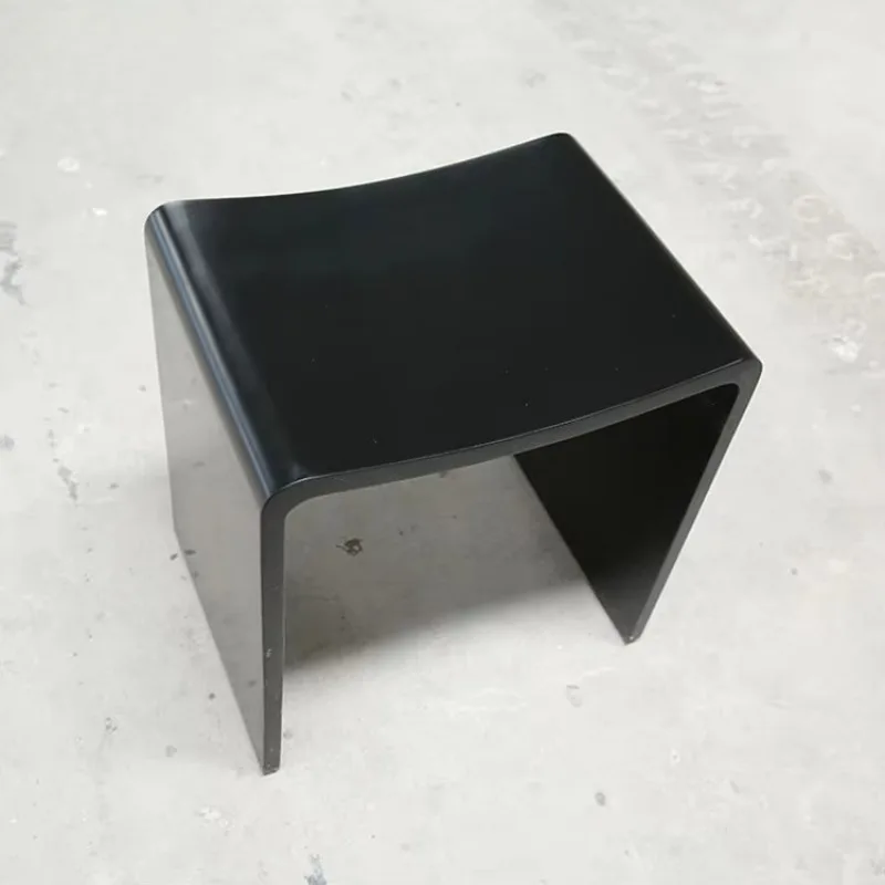 الحمام الكمال منحني النمذجة مقعد المرحاض مقعد الصلبة سطح الراتنج ساونا دش البراز #6