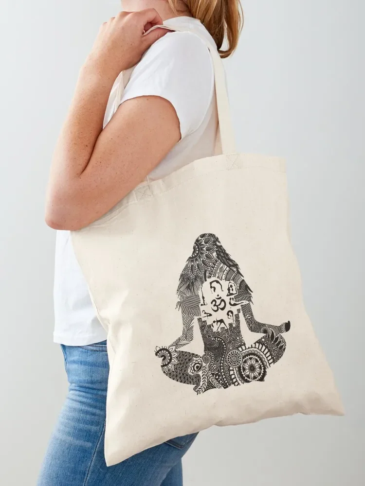 

Yoga Tote Bag hand bags canvas tote bags Canvas shoulder bag Cloth bags