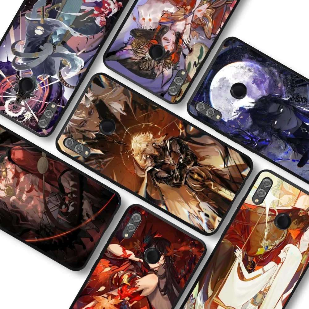 Onmyoji Phone Case For Huawei Honor 10 lite 9 20 7A pro 9X pro 30 pro 50 pro 60 pro 70 pro plus