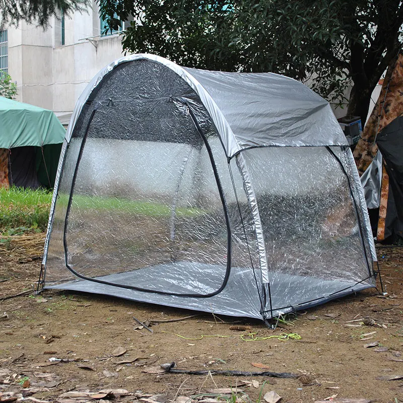 

Come with A Rainfly Weatherproof Tent Clear Sports Pod Winter Tents for Outdoor Sports Events Soccer Games Tent Rain Shelter