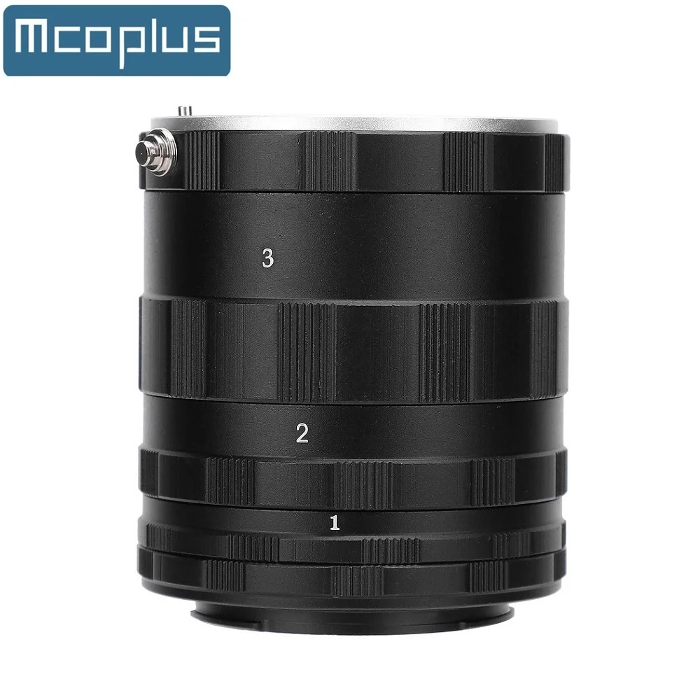 Mcoplus Anillo adaptador de tubo de extensión Macro de metal para Olympus OM Mount E500 E600 E450 E620 E520 E510 E500 E420 E410 E400 E330 E3