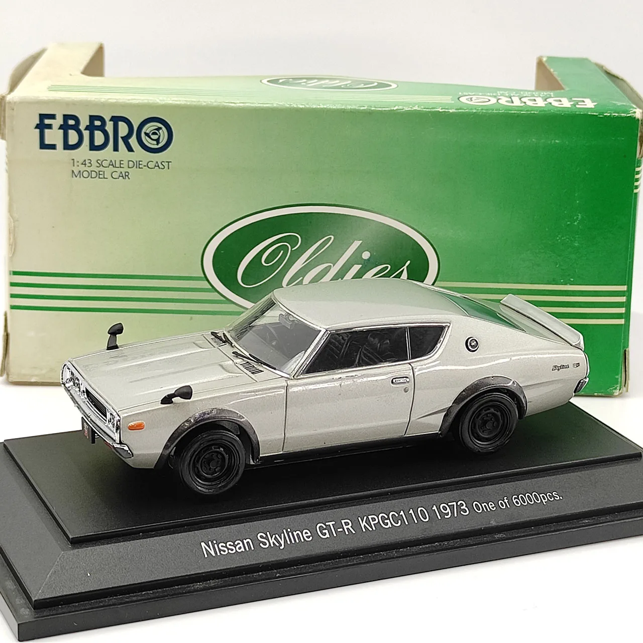 

Дефектная литая под давлением EBBRO масштаб 1:43, SKYLINE GT-R, модель автомобиля из серебряного сплава, Коллекционная игрушка, подарок, сувенир, украшение для дисплея