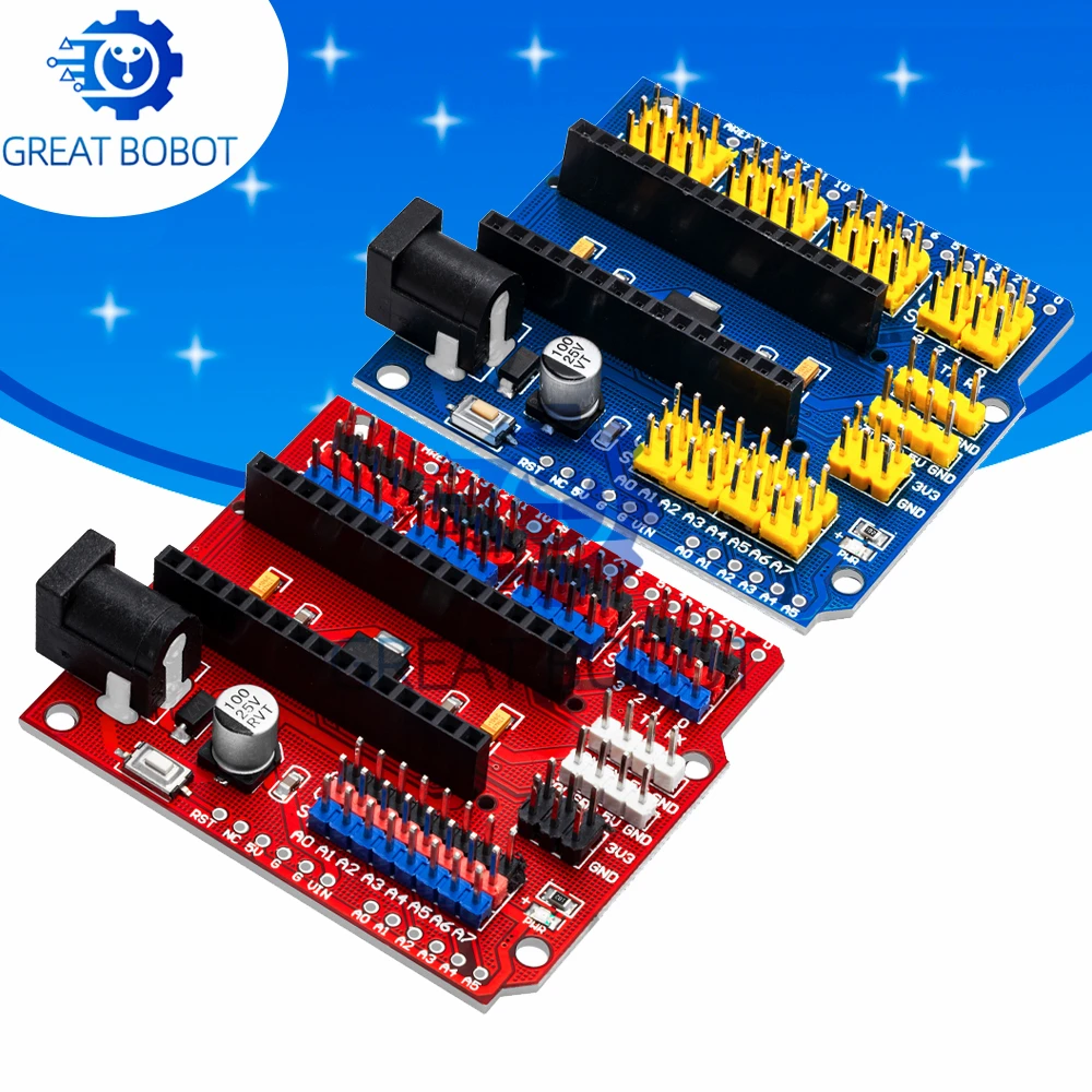 for Arduino Sensor Expansion Shield Kit 3.3V I2C PWM Module Compatible with UNO R3 Nano V3.0