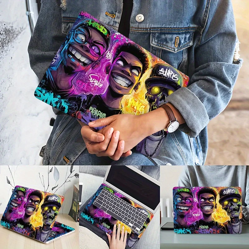 

Не бойтесь выразить свой стиль с помощью крутых наклеек в стиле уличного граффити для ноутбуков и защитных чехлов для компьютеров, устойчивых к царапинам, самоклеящихся.