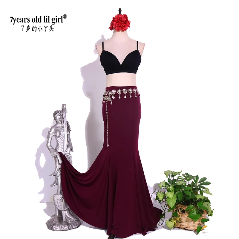 7 años Lil Girl 2025 nuevo vestido de baile español falda de práctica de Flamenco ropa multEVV106icapa mujeres