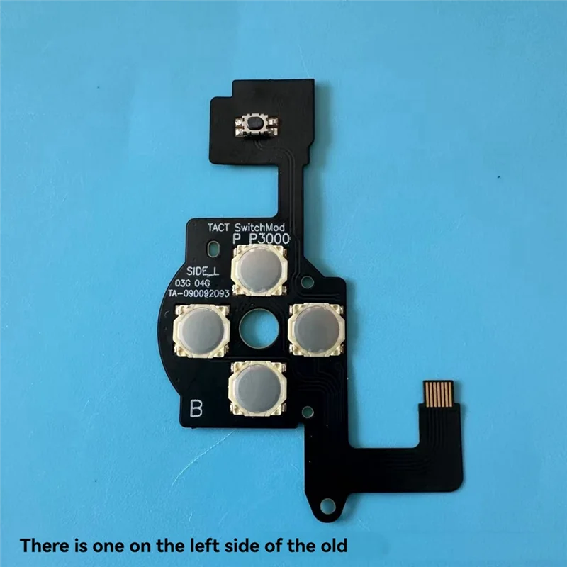 ABDE-전도성 필름 트레이 버튼 스티커 PSP2000 3000 컨트롤러 좌/우 리본 케이블 트레이용