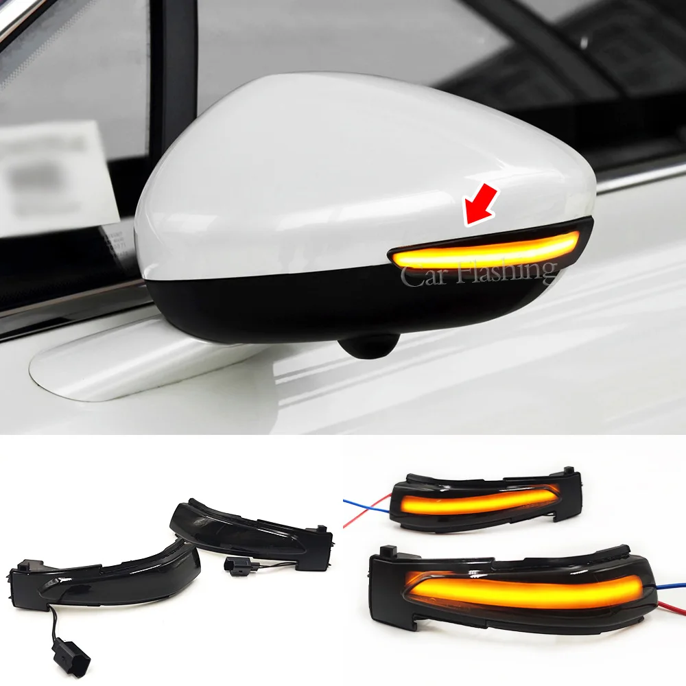 

Suitable for Peugeot 508/Citroen Sega/C4L/DS5 rearview mirror flow turn signal flow light modification