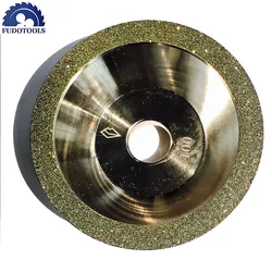 Cost Sale of 1PC Grit 80#-800# 100d*10w*5u*20h*35t Alloy Wheel Bowl Diamond Grinding Wheel For Alloy Blade Sharpening