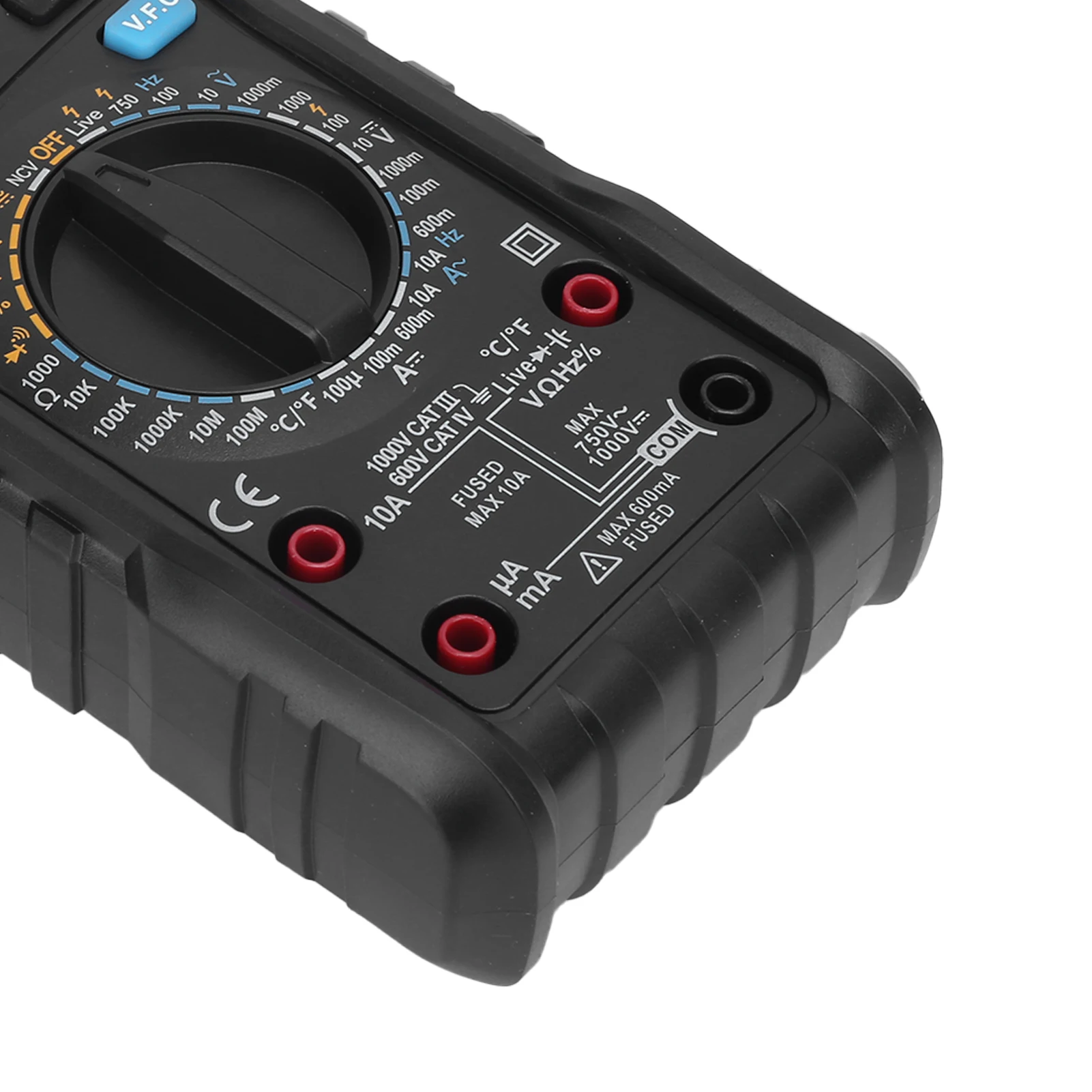 DM100C Multimeter with NCV Detection and LIVE Function for Safe Live Circuit Identification Without Direct Contact or Probing