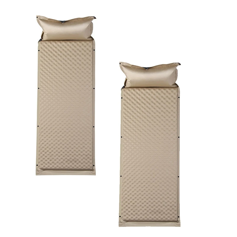 

Одинарный Самонадувающийся матрас для кемпинга, Легкий Надувной Спальный Коврик для 1 человека, воздушный коврик, туризм, пеший туризм