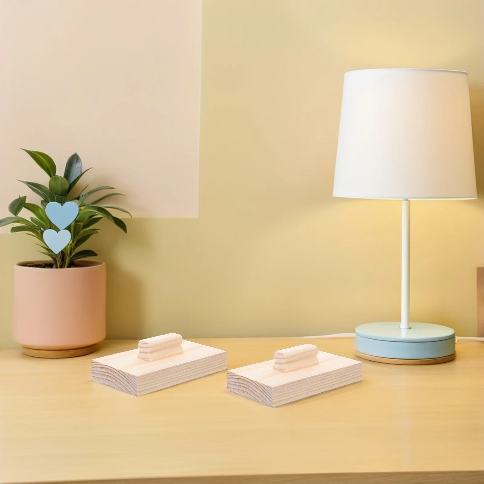 

2Pcs Wooden Sand Block Rhythm Instrument Natural Wood Percussion Board for Musical Exploration Orff Education Percussion