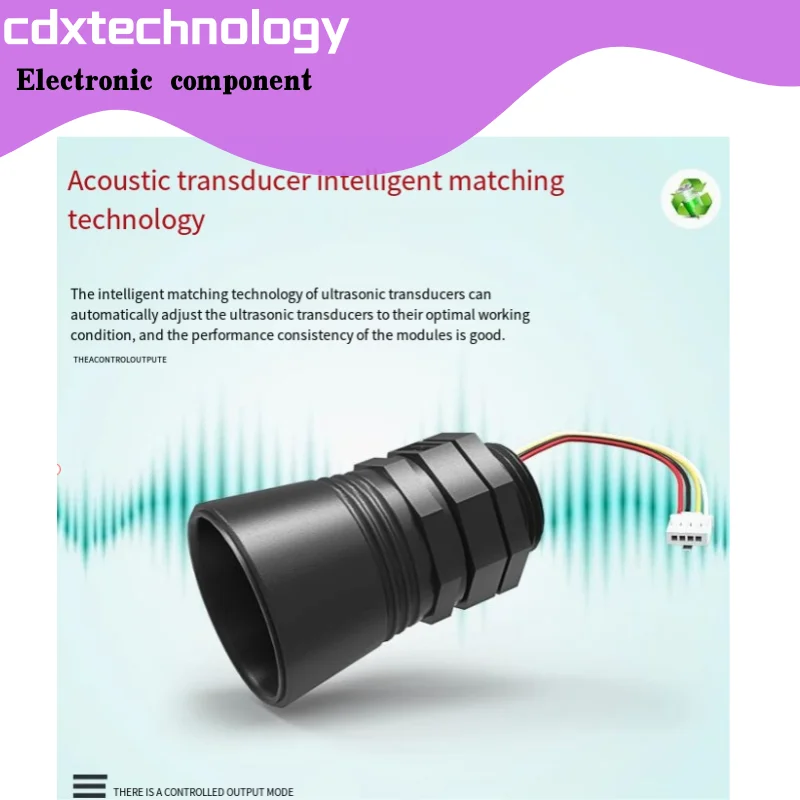 

A08 Waterproof ultrasonic liquid level sensor, vehicle blind spot monitoring, small-angle and large-range water level sensor