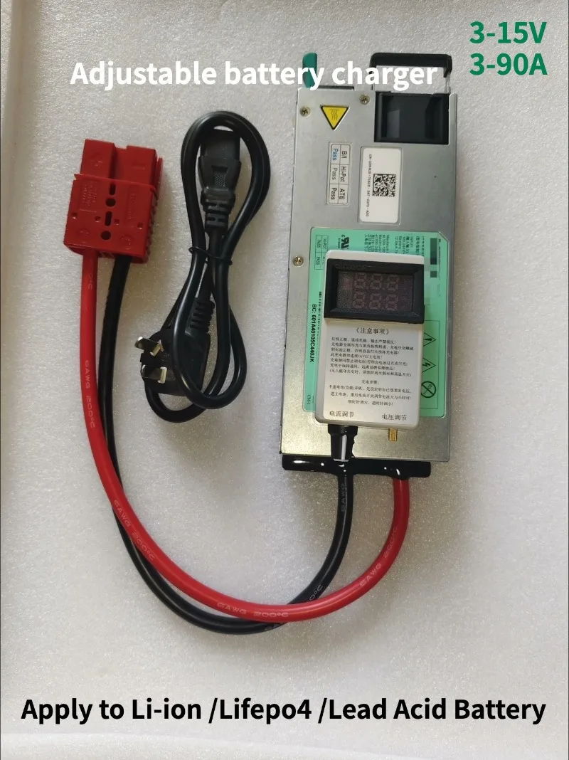 

Регулируемое зарядное устройство 14,6 В 100 А 3-15 В 3-62 А 12 В 100 А 50 А 12,6 В 60 А 3,65 В для 18650 LTO Lipo Lifepo4 Батарея Автомобильная программа
