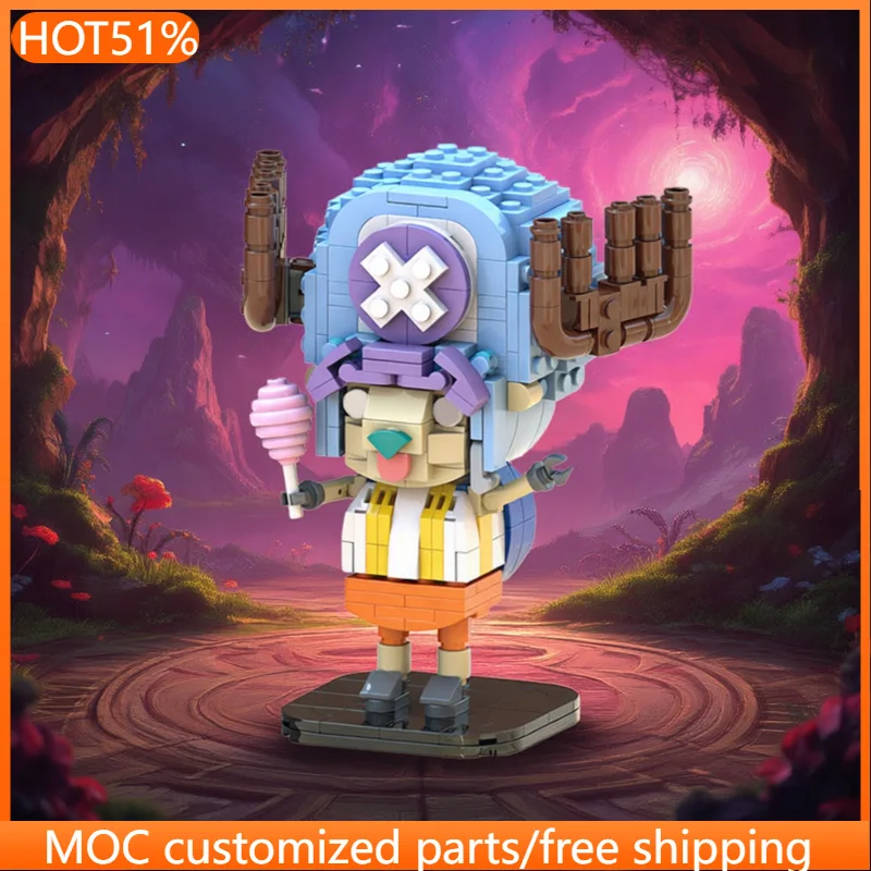 

Набор из 386 деталей Brickheadz: Модульная фигурка доктора-оленя в стиле MOC, конструктор DIY для мальчиков, подарок на день рождения